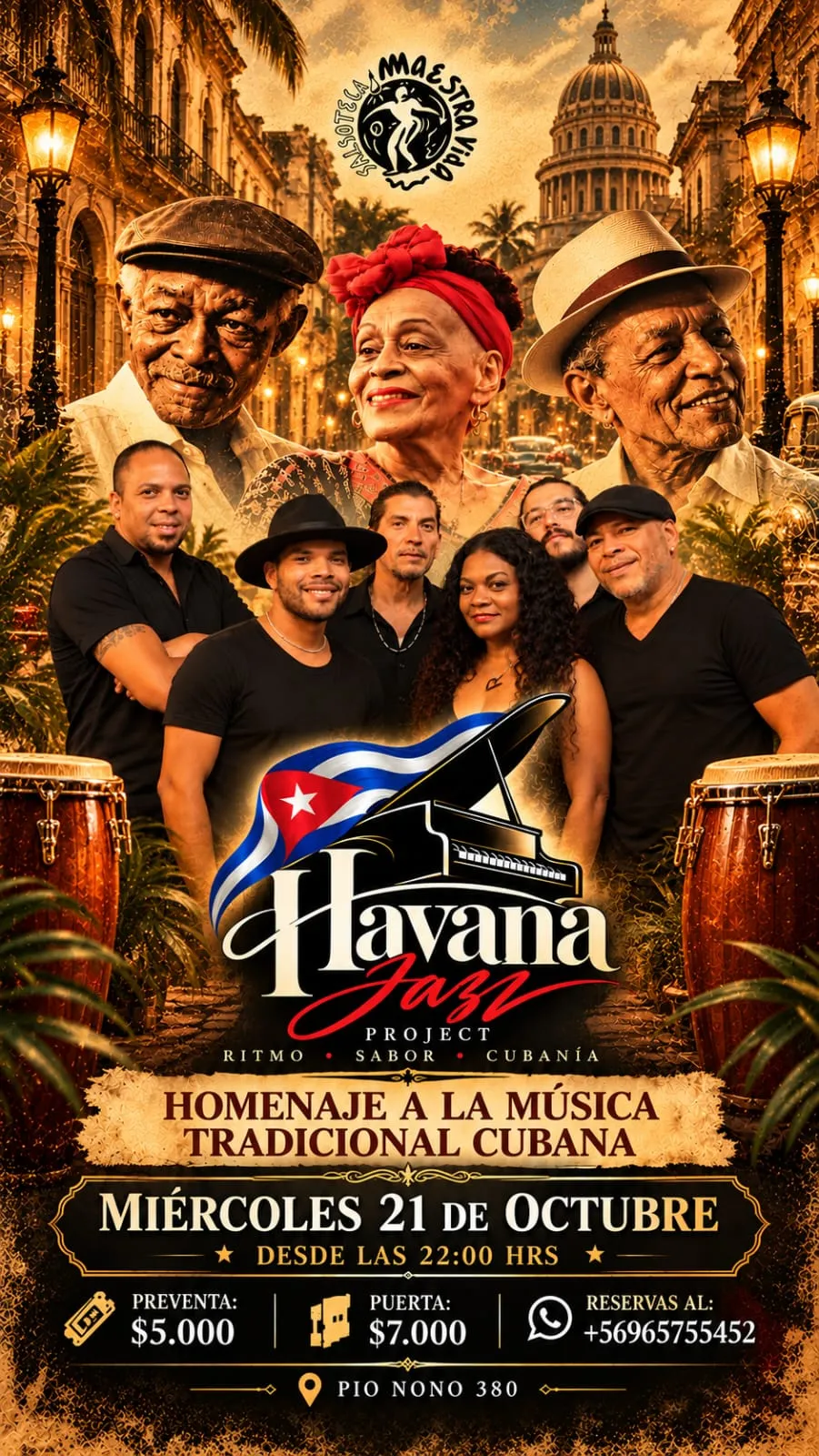Afiche Havana Jazz